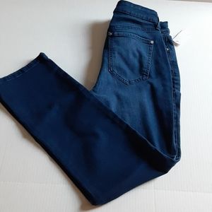 Gloria Vanderbilt Rail Straight Jeans size 6 Missy Short NWT